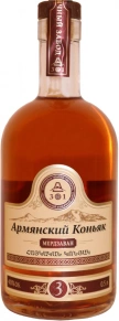 Коньяк Мердзаван, 3 года, 0.5 л