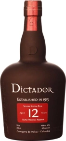 Ром Dictador, 8 лет, 0.7 л