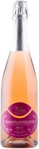 Игристое вино Cremant de Bourgogne Rose Brut, Cave de Bissey, AOP, 0.75 л