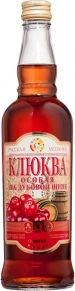 Вино Клюква Особая на дубовой щепе, Русская Мозаика, 0.5 л