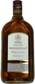 Коньяк Прасковейский, 3 stars, 3 года, 0.5 л