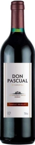 Вино Bivarietal, Tannat Merlot, Don Pascual, 0.75 л