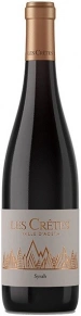 Вино Syrah, Les Cretes, DOP, 2018, 0.75 л