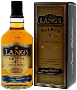 Виски Select, Langs, 12 лет, 0.7 л (п/у)