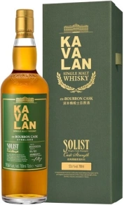 Виски Solist Ex-Bourbon Cask, Kavalan, 12 лет, 0.7 л (п/у)