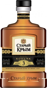 Коньяк Старый Крым, 3 года, 0.5 л