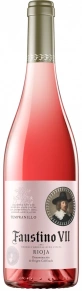 Вино VII Rosado, Faustino, DOC, 2018, 0.75 л