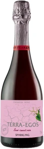 Игристое вино Rose Semi-Sweet, Terra Egos, 0.75 л
