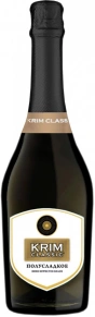 Игристое вино Белое полусладкое, Крымская Классика, 0.75 л