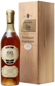 Коньяк Prunier, 60 лет, 0.7 л (п/у)