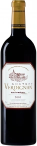 Вино, Chateau Verdignan, AOC, 2005, 0.75 л