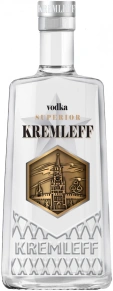 Водка Superior, Kremleff, 0.5 л