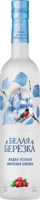Водка Морозная Клюква, Белая Березка, 0.5 л