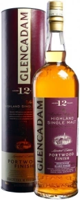 Виски Portwood Finish, Glencadam, 12 лет, 0.7 л (п/у)