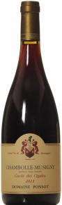 Вино Chambolle-Musigny Cuvee des Cigales, Domaine Ponsot, AOC, 2011, 0.75 л