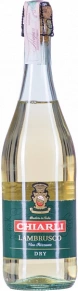 Игристое вино Lambrusco dell'Emilia Bianco Dry, Chiarli, 0.75 л