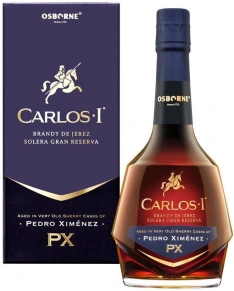 Бренди Pedro Ximenez, Carlos I, 0.7 л (п/у)