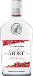 Ликер Люкс Клюквенная, Сормовская, 0.25 л