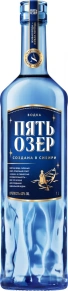 Водка Пять Озер, 1 л