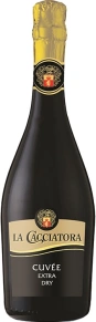Игристое вино Cuvee Extra Dry, La Cacciatora, 0.75 л