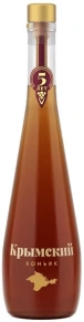 Коньяк 5-летний, Крымский, 5 лет, 0.5 л