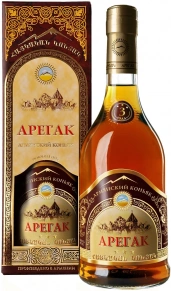 Коньяк Арегак, 3 Stars, 3 года, 0.7 л (п/у)