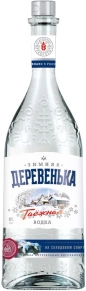 Водка Таежная, Зимняя деревенька, 0.25 л
