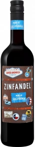 Вино Zinfandel, Santa Monica, 2022, 0.75 л