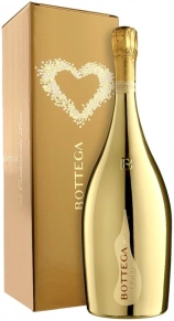 Игристое вино Gold Brut, Bottega, DOC, 0.75 л (п/у)