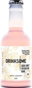 Игристое вино Semi-Sweet Sparkling Zero Alcohol, Drinksome, 0.2 л