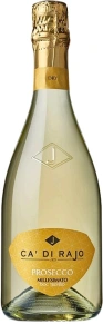Игристое вино Millesimato Dry Prosecco, Ca'di Rajo, DOC, 2018, 0.75 л