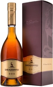 Коньяк Sarajishvili, 3 stars, 3 года, 0.5 л (п/у)