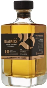 Виски Bourbon Cask, Bladnoch, 10 лет, 0.7 л