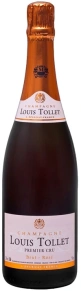 Шампанское Premier Cru Brut Rose, Louis Tollet, AOC, 0.75 л