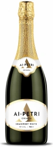 Игристое вино Белое полусладкое, Ай-Петри, 0.75 л