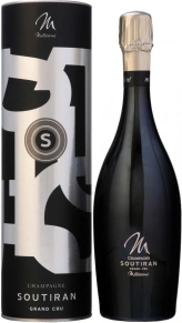 Шампанское Grand Cru Brut Millesime, Soutiran, AOC, 2016, 0.75 л