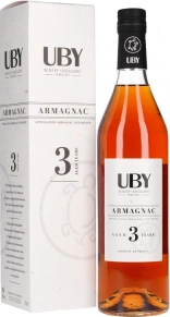 Арманьяк Uby, не менее 3 года, 0.7 л (п/у)