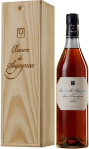 Арманьяк Baron de Sigognac, около 29 лет, 0.7 л (п/у)