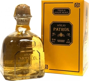 Текила Anejo, Patron, 12 месяцев, 0.75 л (п/у)