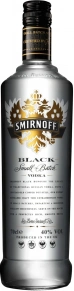 Водка Black, Smirnoff, 0.7 л