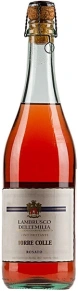 Игристое вино Lambrusco dell'Emilia Rosato, Torre Colle, IGT, 0.75 л