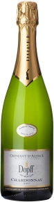 Игристое вино Chardonnay Brut, Dopff au Moulin, Cremant d'Alsace AOC, 2011, 0.75 л