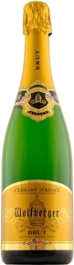 Игристое вино Cremant d'Alsace Brut, Wolfberger, AOC, 2020, 0.75 л