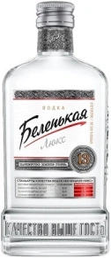 Водка Люкс, Беленькая, 0.25 л