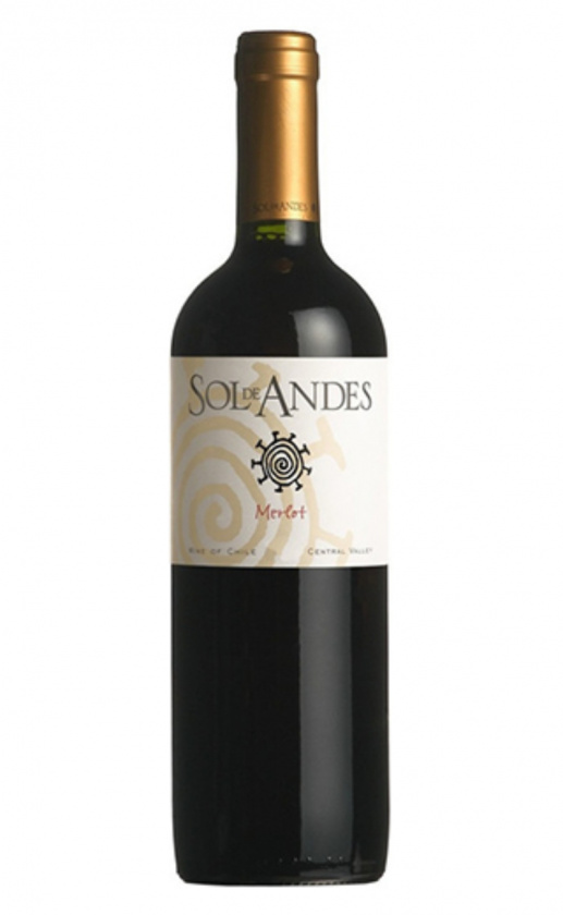 Вино Sol de Andes Merlot, Santa Camila