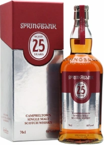Виски Springbank, 25 лет, 0.7 л (п/у)