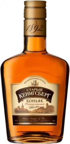 Коньяк Старый Кенигсберг, 5 звёзд, 5 лет, 0.25 л