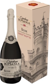 Игристое вино Полусладкое, Сокровища Крыма, 0.75 л (п/у)