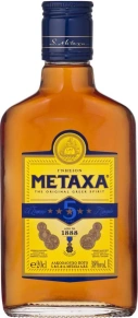 Бренди 5*, Metaxa, более 5 лет, 0.2 л