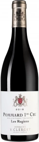Вино Pommard 1er Cru Les Rugiens, Domaine Yvon Clerget, AOC, 2018, 0.75 л